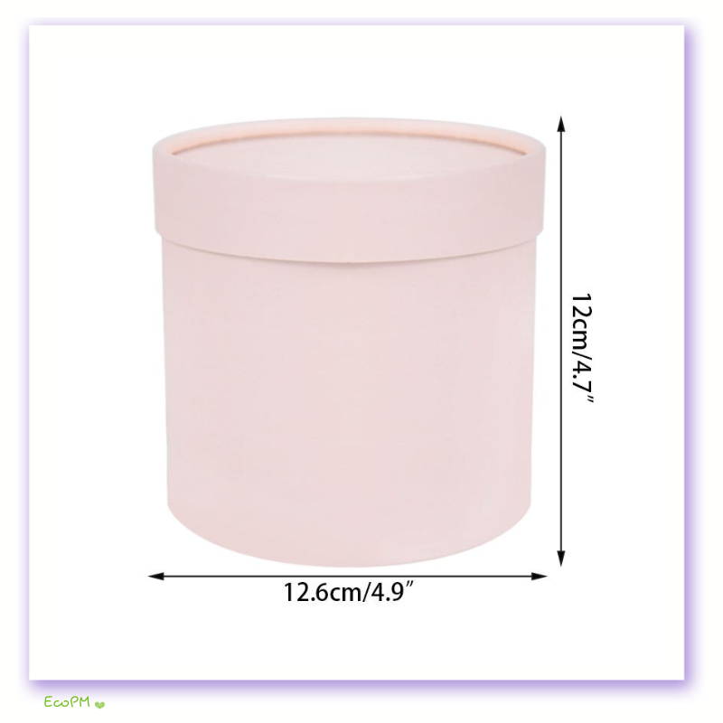 pink-round-flower-box.png Chic pink round flower box, ideal for crafting personalized gifts or elegant storage solutions.