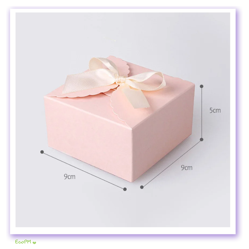 blush-elegance-satin-ribbon-favor-box.png A delicate blush pink favor box with a chic satin ribbon, perfect for wedding favors or bridal shower gifts.