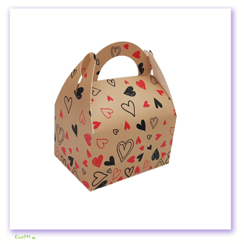 heart-pattern-gable-gift-box.png Heart-patterned kraft gable gift box with assorted designs.